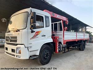 Xe tải Dongfeng B180 gắn cẩu 5 tấn UNIC model URV504